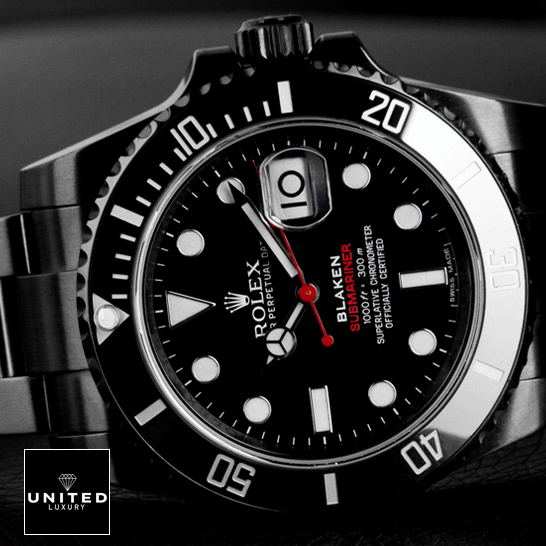 rolex_blaken_submariner_date_singel_red_black_dial_side