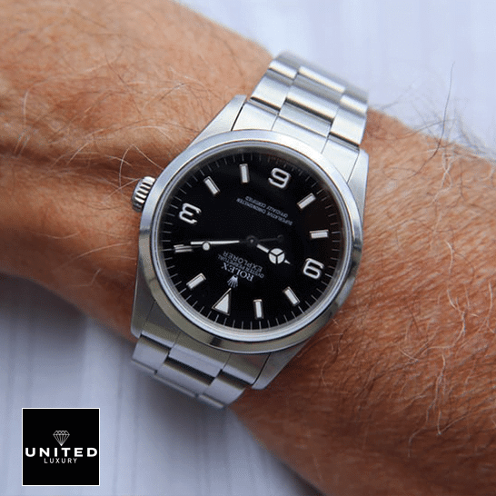 rolex_explorer_dial_left_unitedluxury_hand