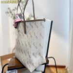 Coach Citi3 White Leather Shoulder Bag