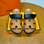 Hermès Chypre leather sandals