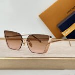 Louis Vuitton LV  Metal Frame Sunglasses Top Quality
