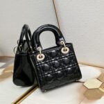 Dior Mini Lady Bag – Lacquered Calfskin - Image 4