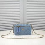 Chanel Denim Golden-Ball Makeup Box - Image 5