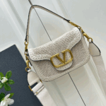Valentino Garavanialltimewoven leather shoulder bag - Image 3