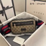 Gucci Canvas & Leather Waist bag - Image 3