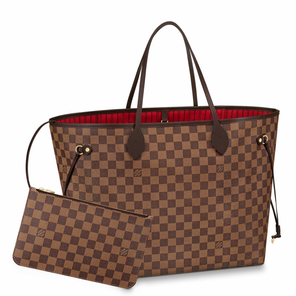Louis Vuitton LV Neverfull Monogram Damier MM&GM N41357
