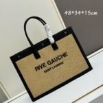 SAINT LAURENT YSL Rive Gauche Tote Bag - Image 3