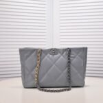 Chanel 19bag Tote Leather Shoulder Crossbody Bag - Image 2