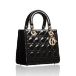 Dior Medium Lady Bag – Lacquered Calfskin