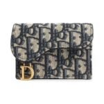 Dior Saddle Card Holder Wallet