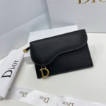 Dior Canvas Saddle Shape Wallte - Image 4