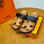 Hermès Chypre leather sandals - Image 2