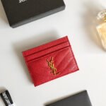 Saint Laurent YSL Caviar Leather Card bags - Image 9