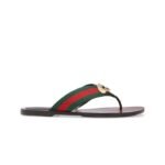 Gucci GG THONG WEB SANDAL Flip Flop Slide 612138 - Image 2