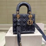 Dior Small Lady Bag – Lacquered Calfskin - Image 8