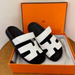 Hermès Chypre leather sandals - Image 5