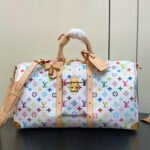 Louis Vuitton LV x TM KEEPALL BANDOULIÈRE 45 Travel Bag - Image 3