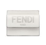 FENDI Snap Leather Wallet