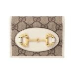Gucci Unisex Horsebit 1955 Card Case Wallet