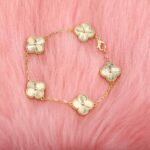 Van Cleef&Arpels VCA Gold Laser Bracelet