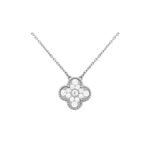 Van Cleef & Arpels Vca Four-Leaf Lucky Necklace