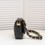 Chanel Hobo Wide Shoulder Strap Crossbody Bag Shoulder Bag - Image 3
