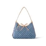 Louis Vuitton LV CARRYALL Denim Bag M46855 Top quality