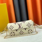 Louis Vuitton LV Leather Baguette Shoulder Handbag M82210&M81911 - Image 7