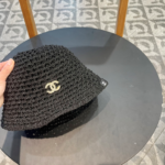 Chanel Hollow Breathable Fisherman's Hat Sunhat - Image 4
