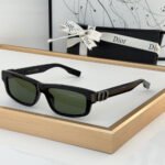 Dior Mirror Leg Stereoscopic Logo Acetate Fibre sunglasses Top quality - Image 7