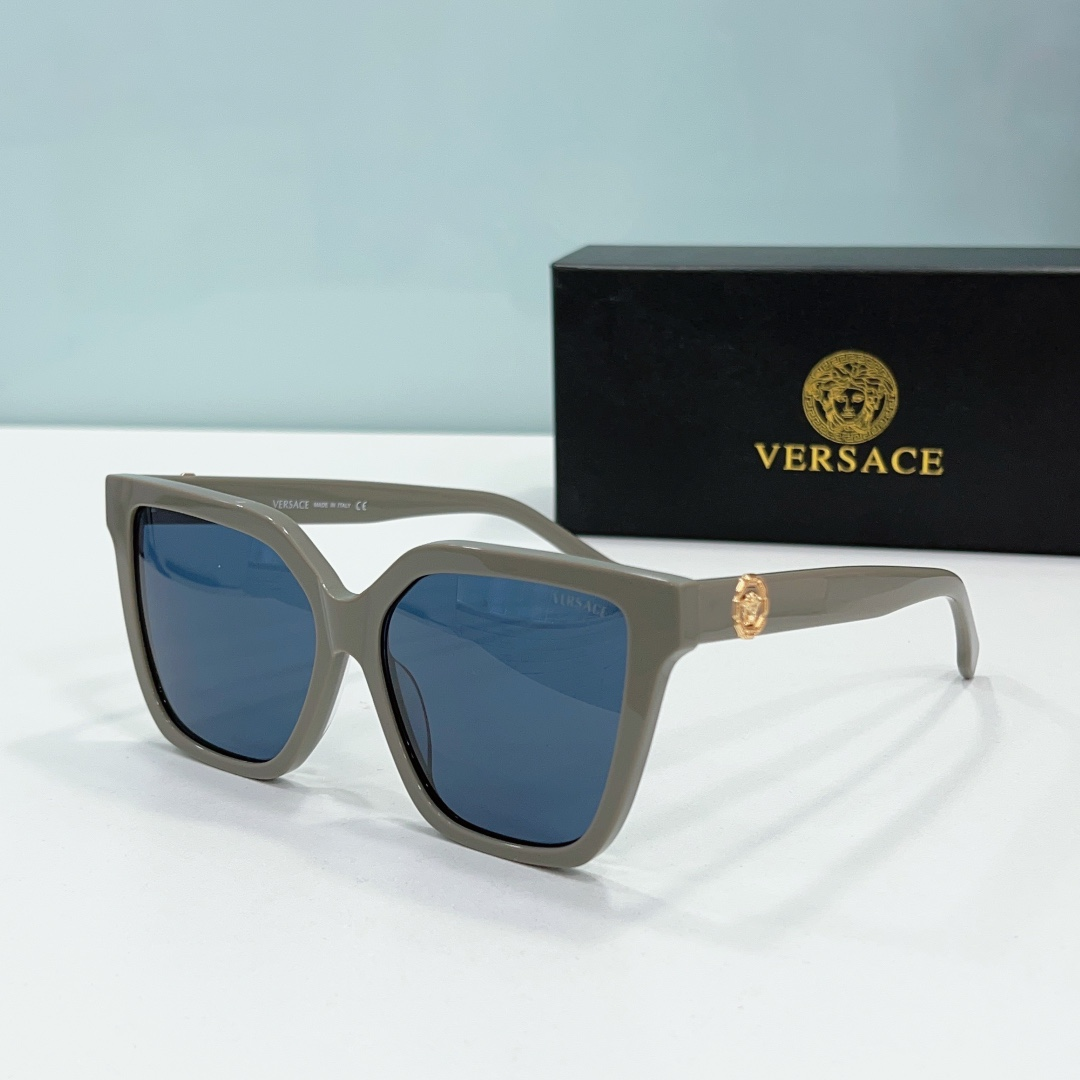 Versace  Mirror leg Logo  Sunglasses Top Quality