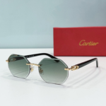 Cartier  Metal Leg Rimless sunglasses Top quality - Image 5