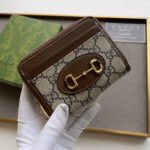 Gucci Unisex 1955 Card Holder Wallet 195501 - Image 3