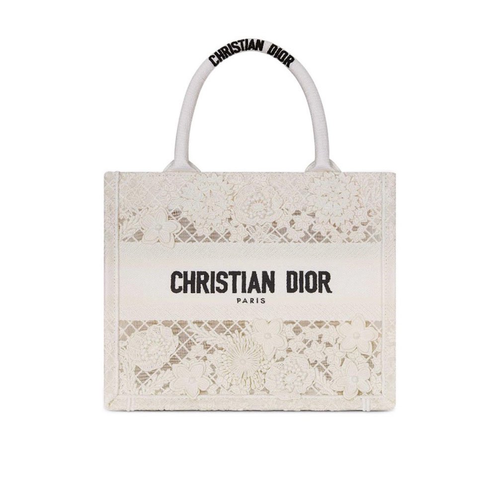 Dior Book Tote D-Lace Macrame