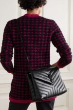 SAINT LAURENT Loulou medium quilted leather shoulder bag black - Image 5