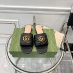 Gucci Double G leather sandals - Image 2