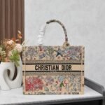 DIOR Embroidered Tote Bag - Image 2