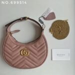 Gucci Marmnt Half Moon Shoulder Bag - Image 5