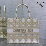 Dior Book Tote D-Lace Macrame Bag - Image 6