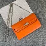Hermes Kelly Chain Purse Bag - Image 16
