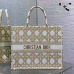 Dior Book Tote D-Lace Macrame Bag - Image 4