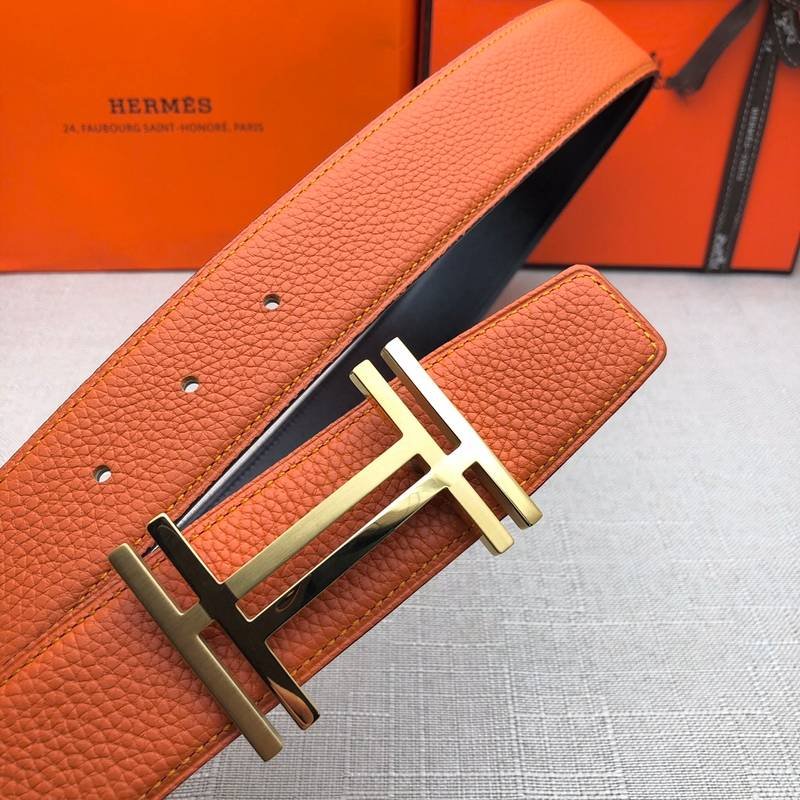 Hermes H Belt Buckle & Reversible Brown For Women, Women Belt 380MM