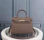 Hermes Kelly Gold Buckle Bag-Epsom - Image 16