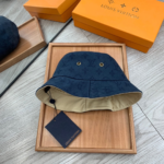 Louis Vuitton LV Reversible Cotton Printed Fisherman's Hat Sunhat - Image 3