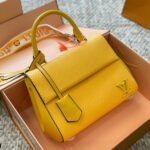 Louis Vuitton LV  Cluny Grained Leather Shoulder Handbag - Image 10