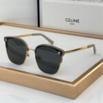 Celine  Metal Front Frame Logo  sunglasses Top quality - Image 2