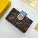 FENDI Embossed Letter Card Holder - Image 7