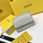 FENDI Snap Leather Wallet - Image 4