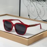 Gucci  Mirror leg Logo sunglasses Top quality - Image 3