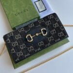 Gucci 1955 Horsebit Chain Wallet - Image 6